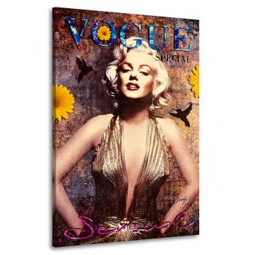Marilyn Monroe Wandbild von Ron Danell | Kunstgestalten24
