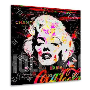 Wandbild Leinwandbild Marilyn Monroe Pop Art Style