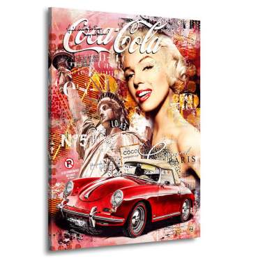 Wandbild Marilyn Monroe Kunstgestalten24