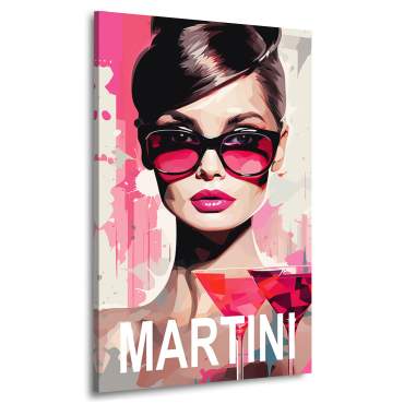 Martini Wandbild von Kunstgestalten24
