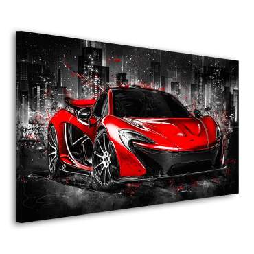 McLaren als Leinwandbild von Roland Menzel