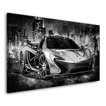 McLaren auf Acrylglasbild von Roland Menzel