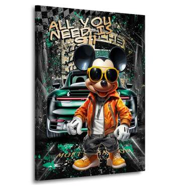 Comic Wandbild Kunstgestalten24