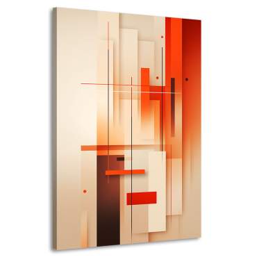 Minimalismus Wandbild von Kunstgestalten24