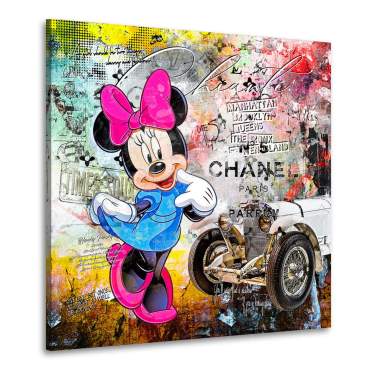 Minnie Leinwandbild Wandbild