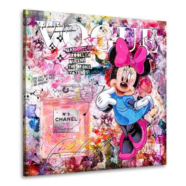 Minnie Leinwandbild von Kunstgestalten24