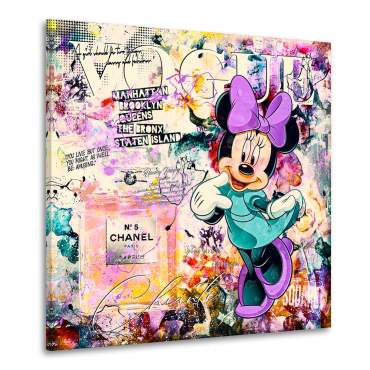 Minnie Leinwandbild von Kunstgestalten24