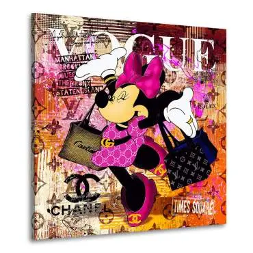 Leinwandbild Minnie Vogue Pop Art