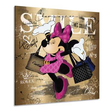 Minnie Wandbild von Kunstgestalten24