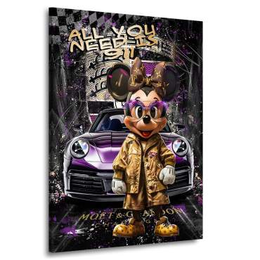 Comic Wandbild Kunstgestalten24