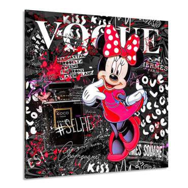 Minnie Wandbild von Kunstgestalten24