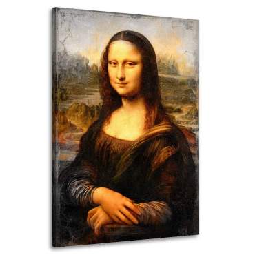 Leinwandbild-Monalisa-Wandbild
