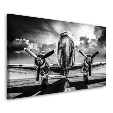 wandbild-flugzeug-vintage-leinwandbild