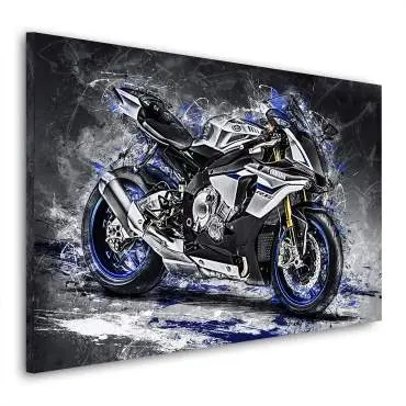 Wandbild Leinwandbild Yamaha R1 M