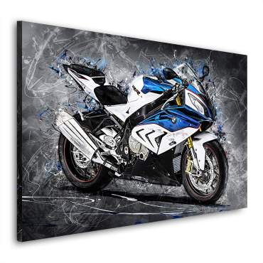 Wandbild Leinwandbild BMW S1000RR