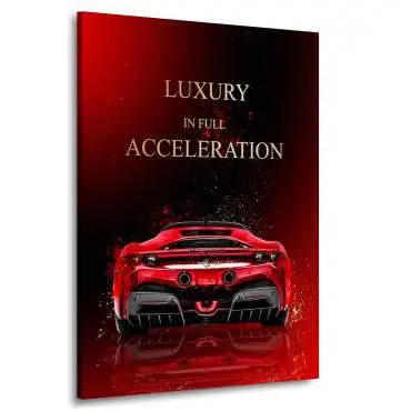 Ferrari Auto Wandbild Kunstgestalten24