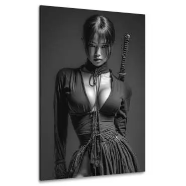 Samurai Wandbild Kunstgestalten24
