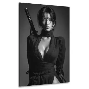 Samurai Wandbild Kunstgestalten24