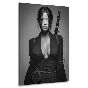 Samurai Wandbild Kunstgestalten24