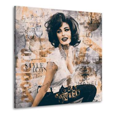 Sophia Loren Leinwandbild