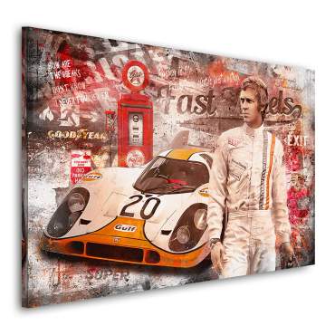 Porsche Leinwandbilder von Ron Danell