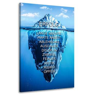 Leinwandbild-Erfolg-Motivation