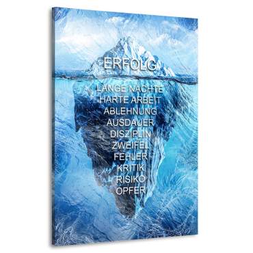 Motivations Wandbild von Kunstgestalten24