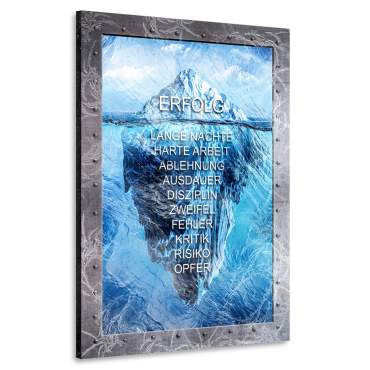 Motivations Wandbild von Kunstgestalten24