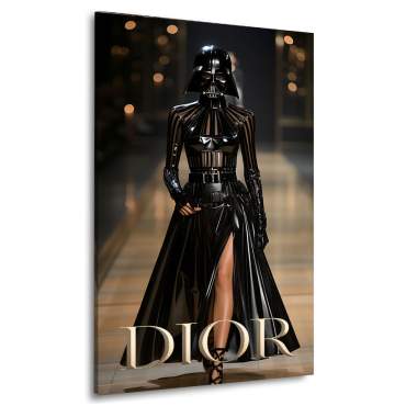 Miss Vader Wandbild von Kunstgestalten24