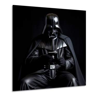Darth Vader Wandbild von Kunstgestalten24
