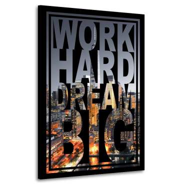 Erfolg-Wandbild-Leinwandbild